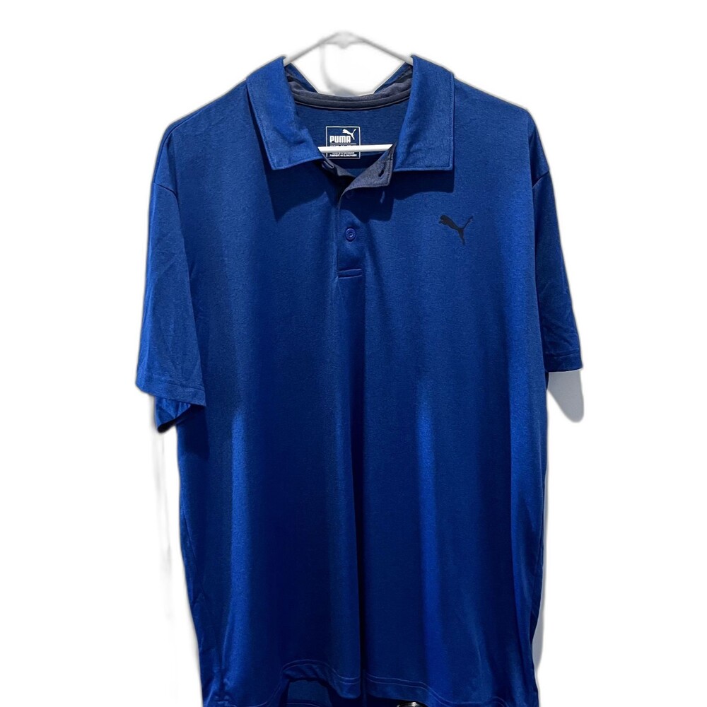 PUMA SPORT DRY CELL SHORT SLEEVE Logo GOLF SHIRT - Men's XL